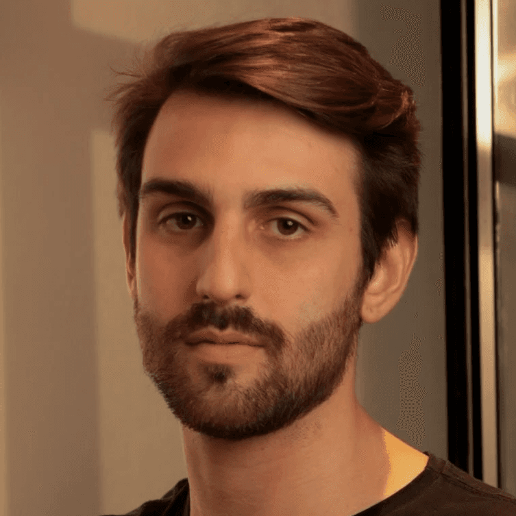 man smiling to the camera