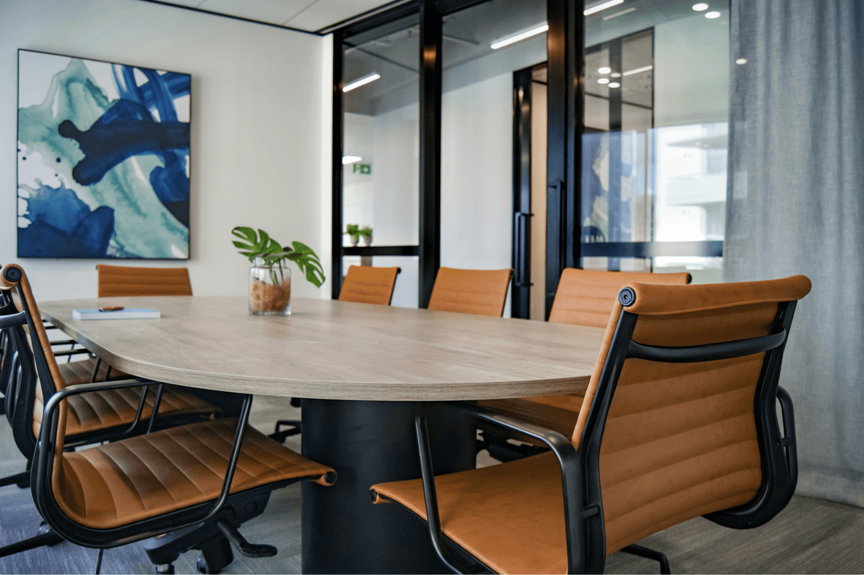 Conference room for planning and meetings