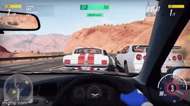 Virtual Reality Car Racing Game