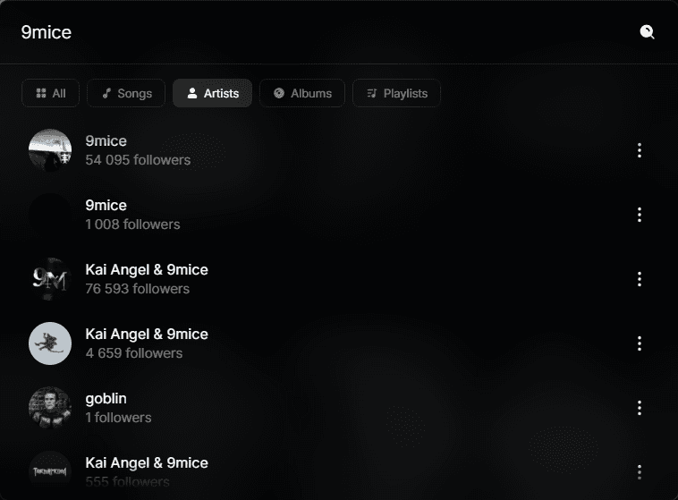 An image of Freelio's budget ui