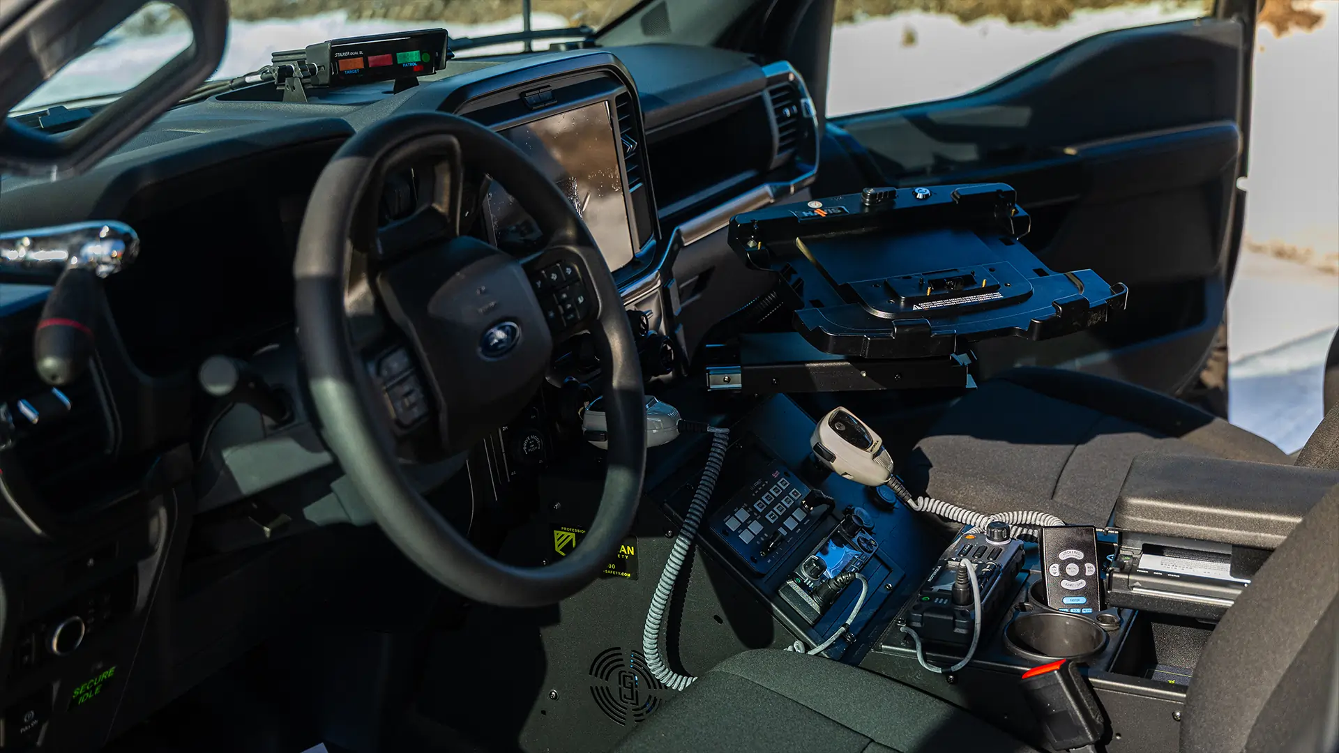 Big Stone County, Minnesota Sheriff's Office patrol vehicle upfit by Guardian Fleet Safety