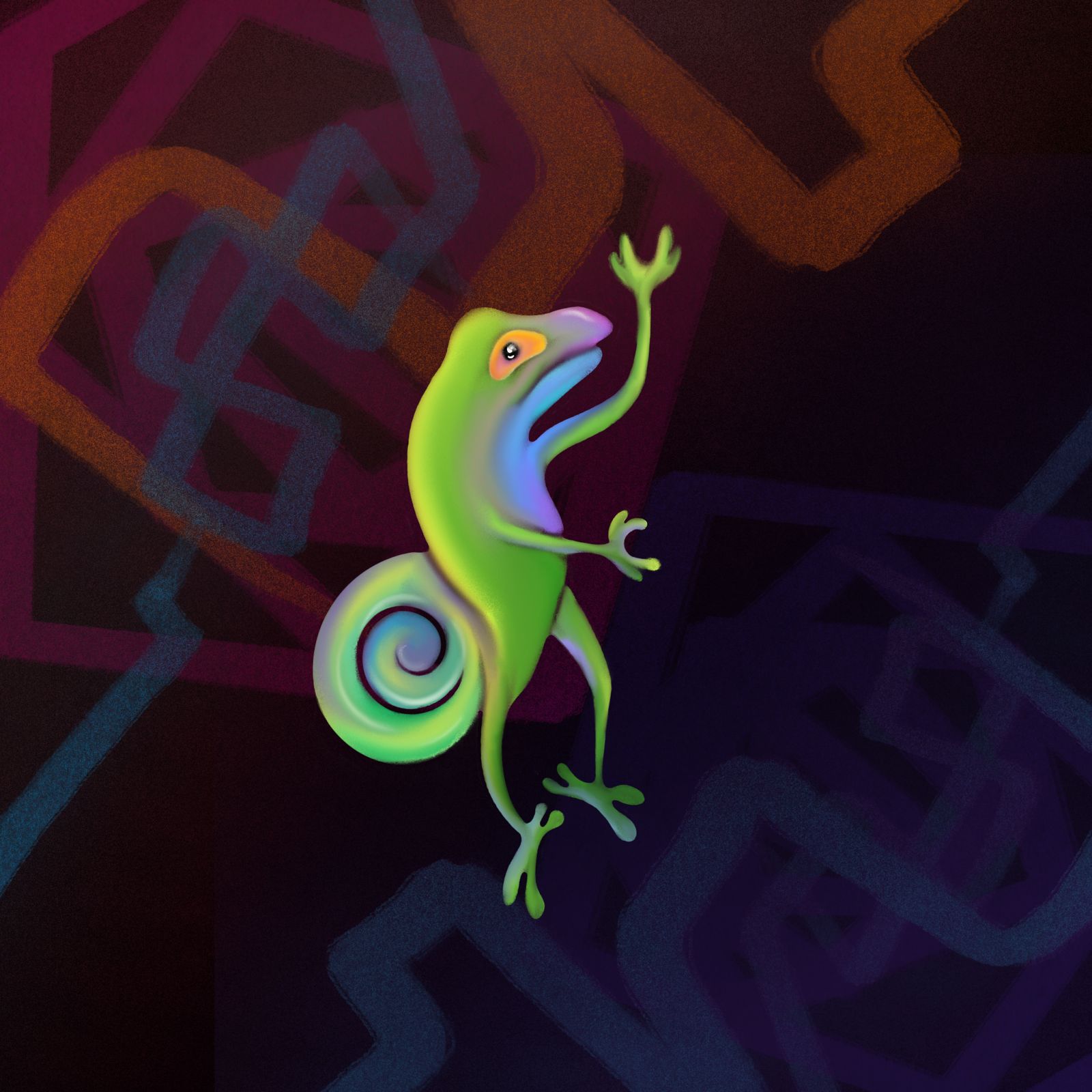 Looking up at a grand domed ceiling with columns