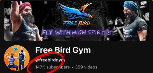 YouTube profile 1 year later with 147K subscribers