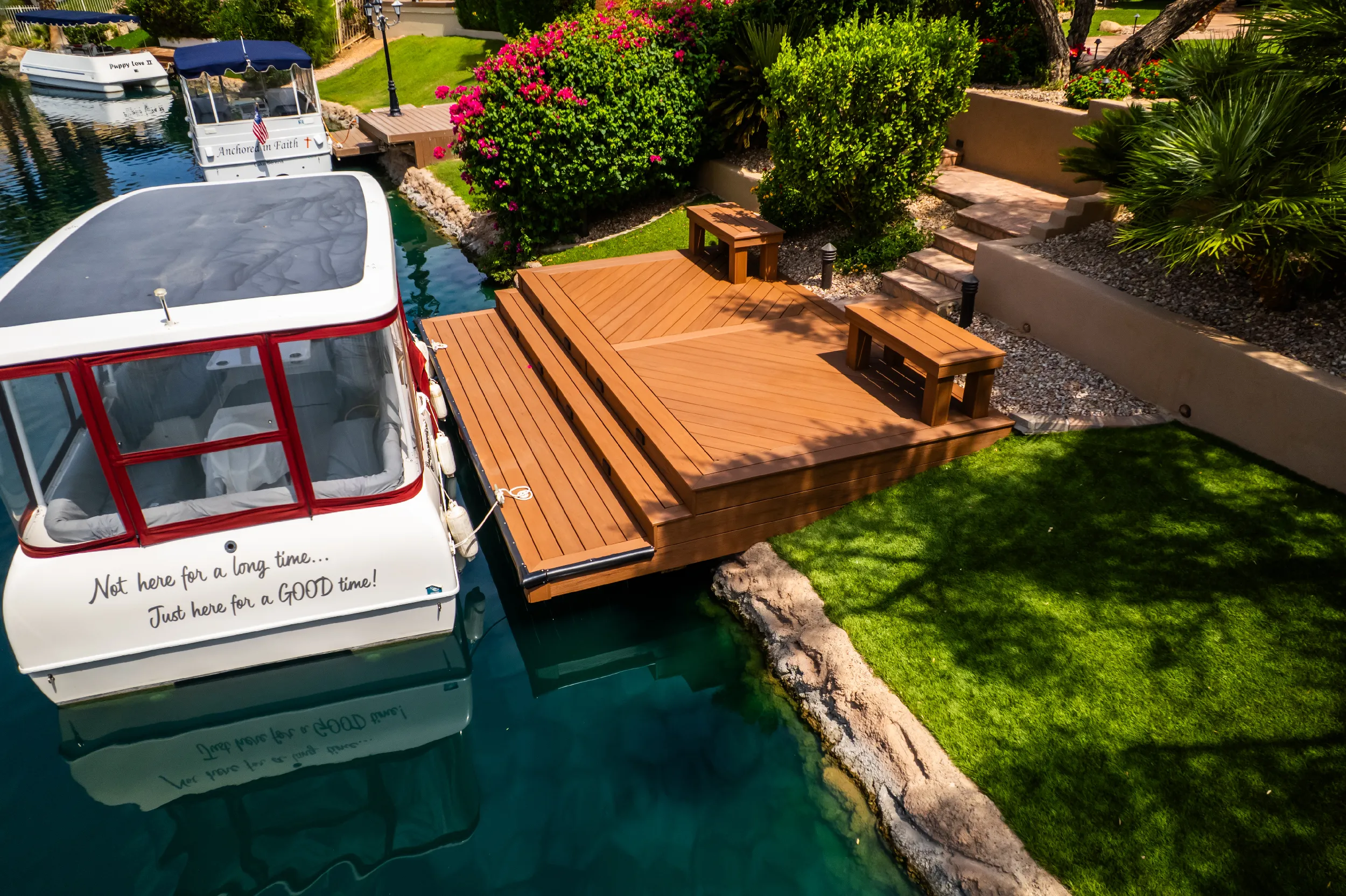 HBC Desks – The Final Touch with Trex Transcend Lineage decking