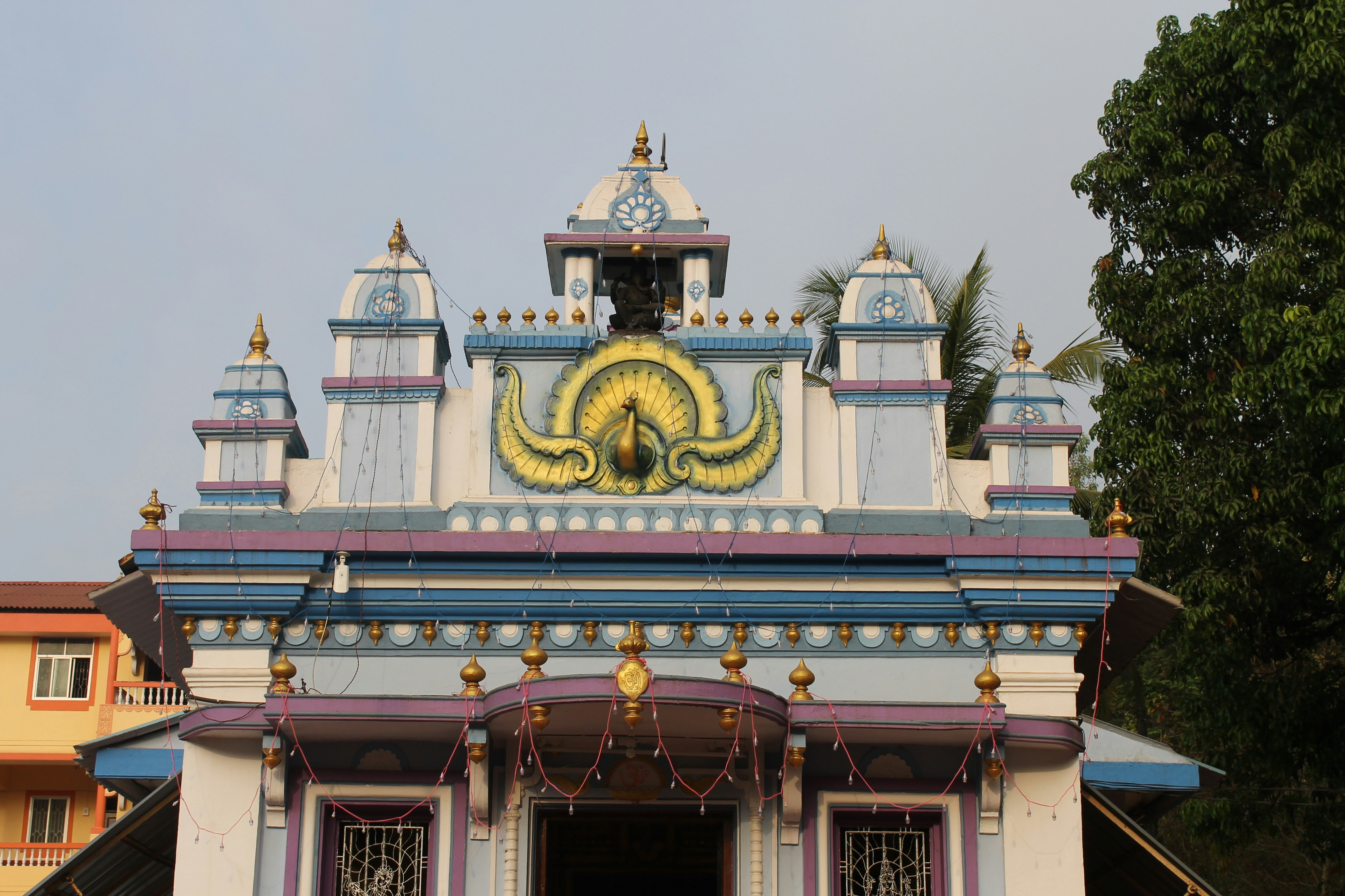 a building with a clock on the top of it