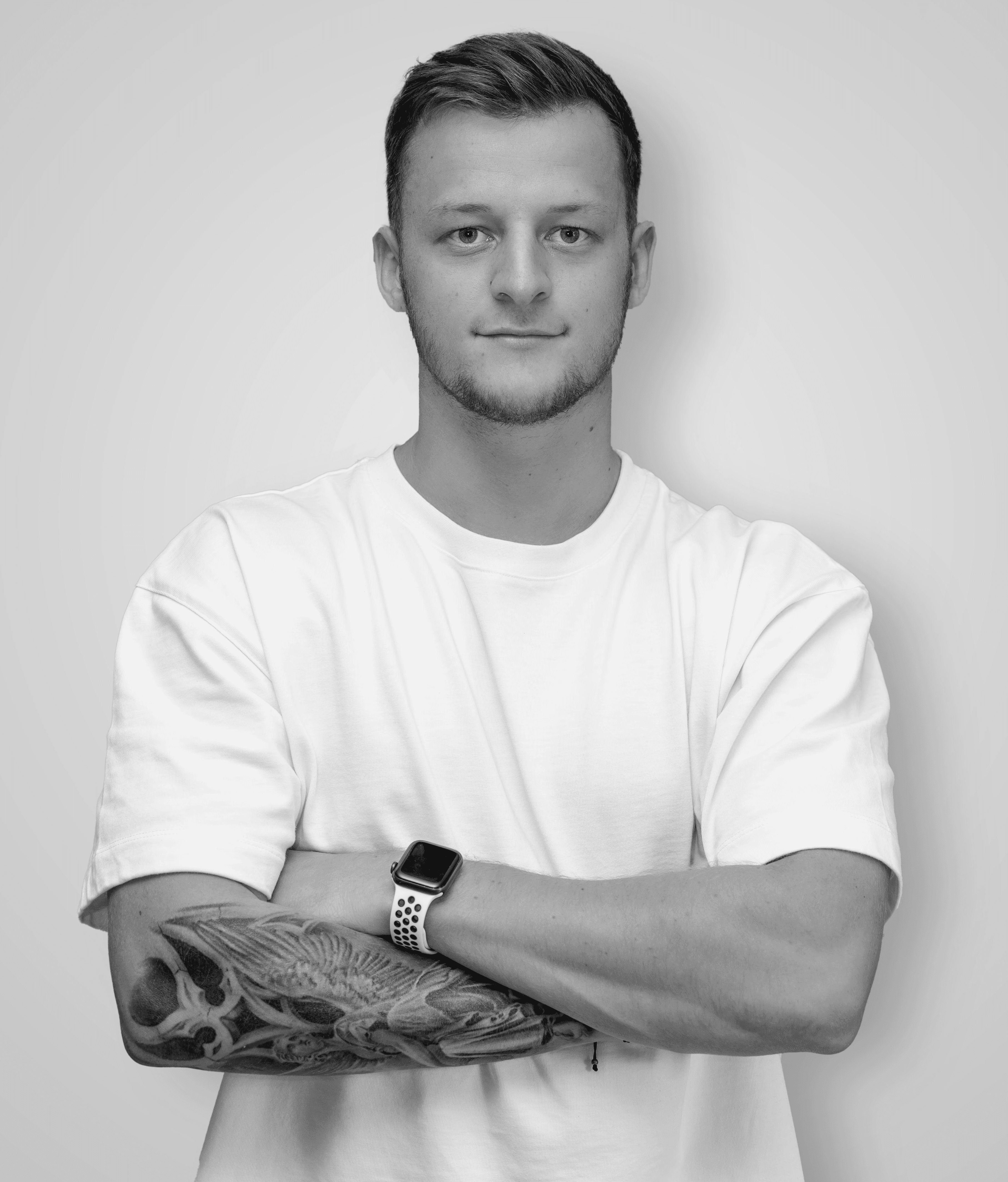 Portrait of portfolio creator