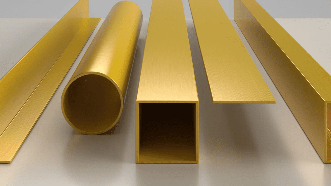 powder coated aluminium using standard profile