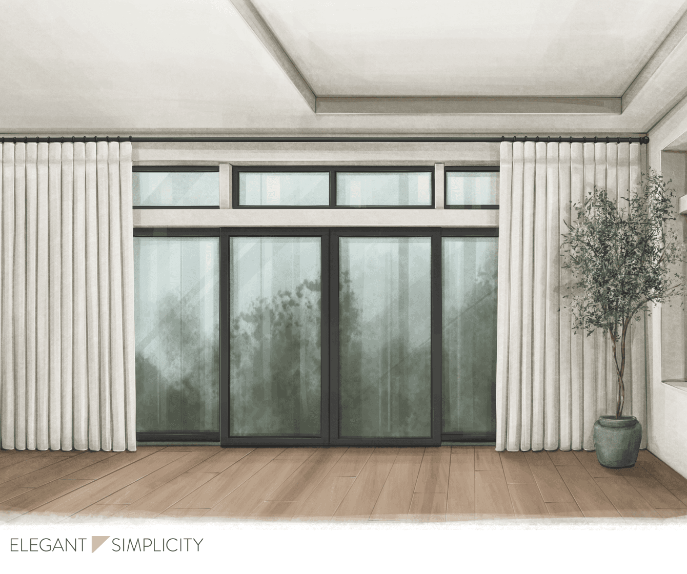 To help clients visualize + effectively communicate with contractors and other vendors, here are a handful of project details from the Woodinville House: Dining Room.