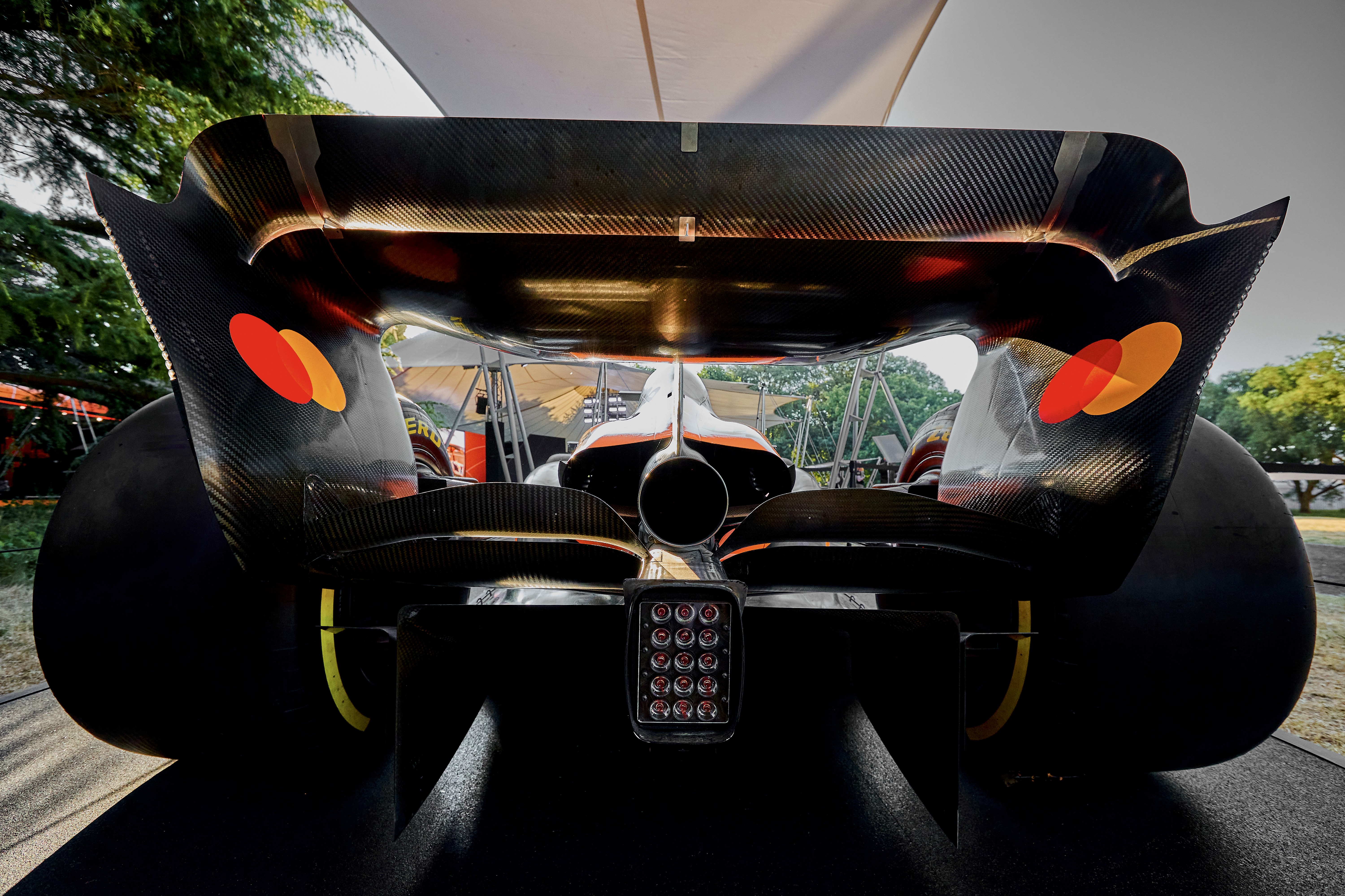 McLaren Formula 1 car with Mastercard branding at Goodwood Festival of Speed, motorsport photographer Paul Severn
