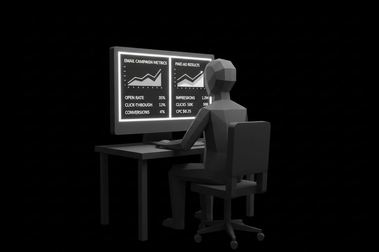 Analyzing email and paid ads campaign results