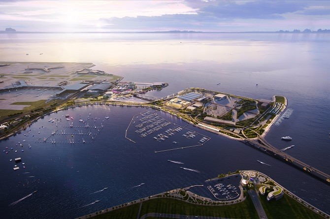 Climate-controlled art storage facility in Incheon Seoul with viewing rooms