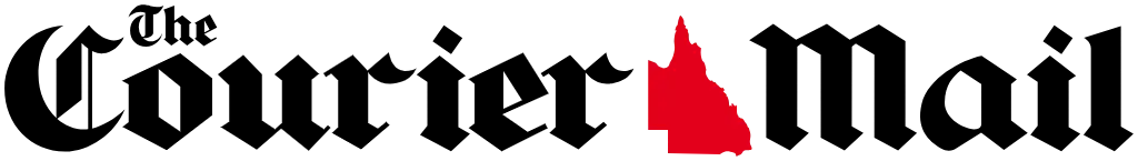 Red abstract shape outline
