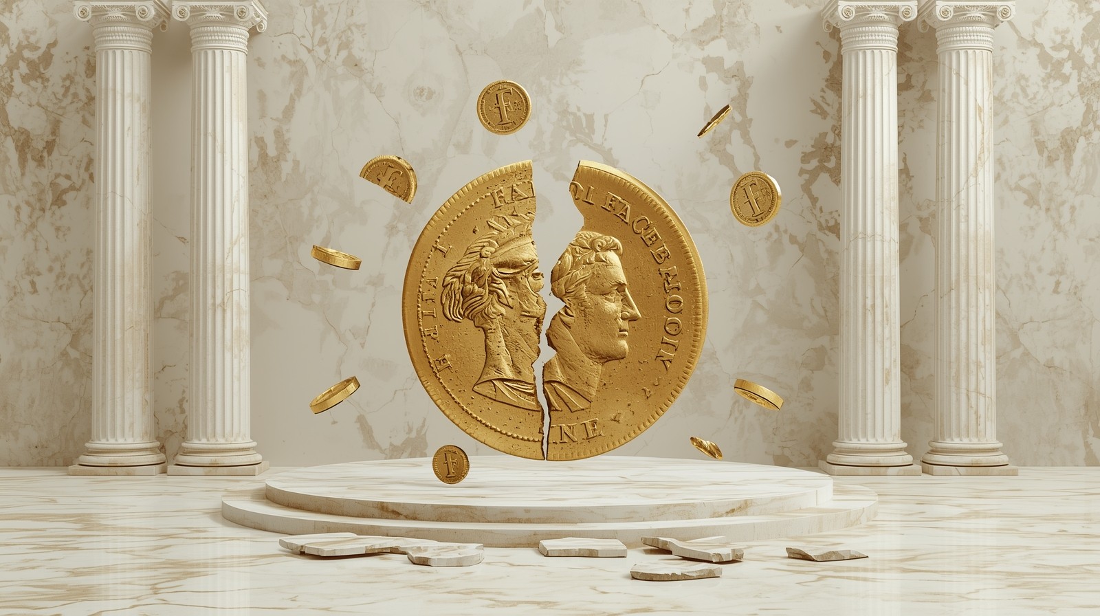 Meta Ads orçamento mínimo moeda com a letra F quebrada