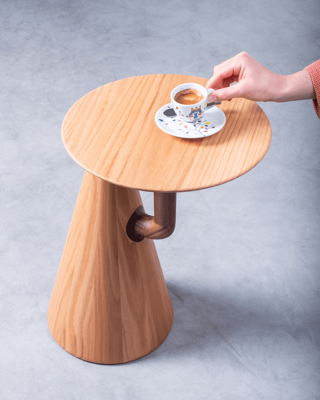 Noknok Design Hatch Dining Table as a collectible piece in in a modern interior 
