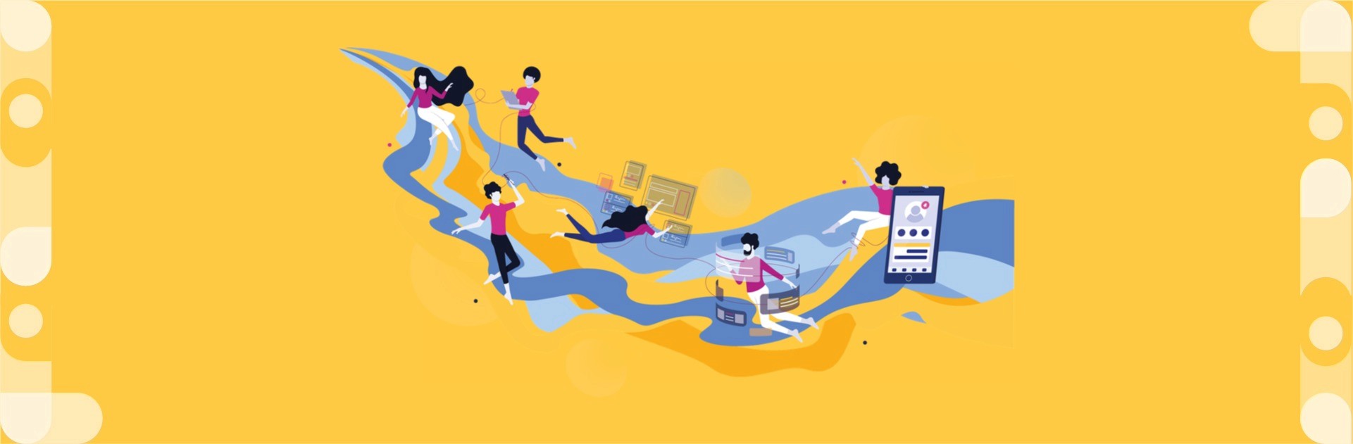 illustration des réseaux d'entreprises sécurisés par le SD Wan et le SASE. 