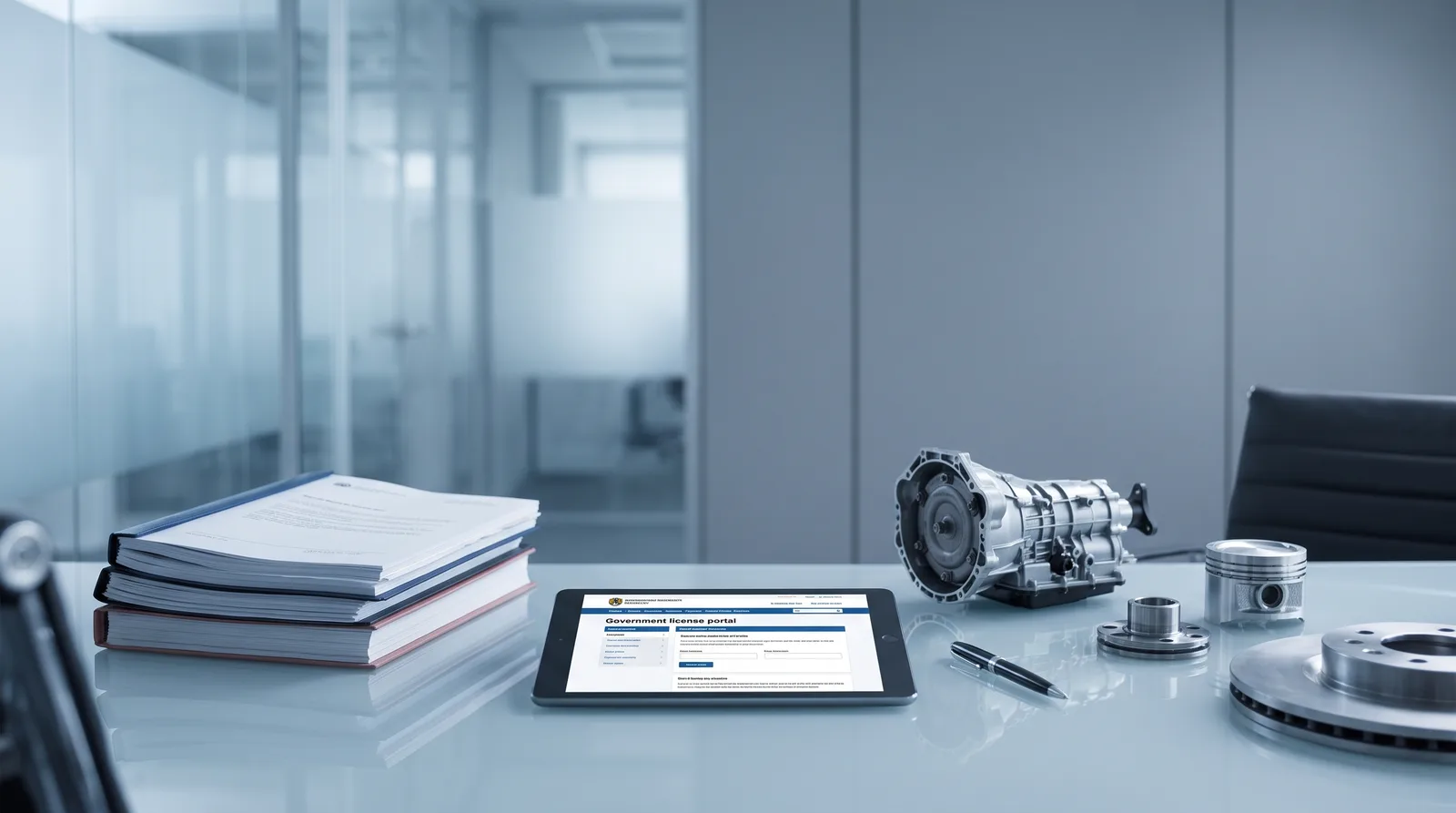 Auto spare parts trading license Dubai with customs approval documents