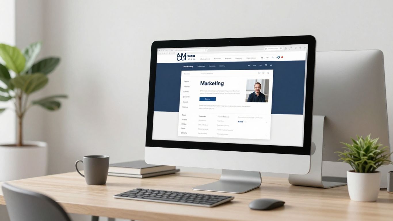 A vibrant e-commerce store with modern email notifications displayed