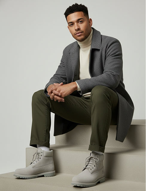 An image where a person wearing the product