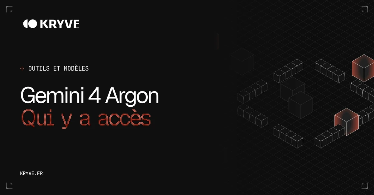 Gemini 4 Argon : Qui y a accès