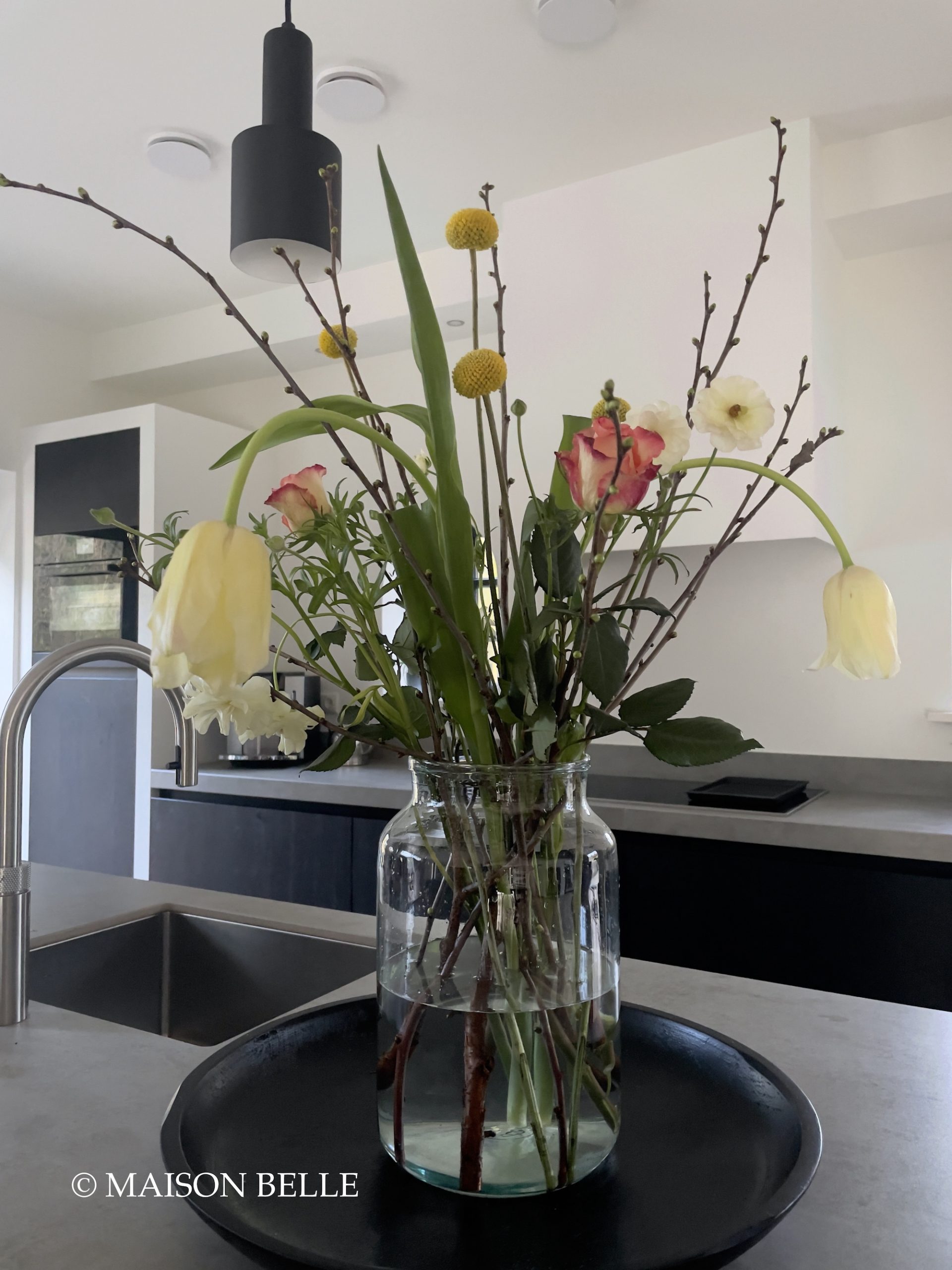 voorjaars boeket maken