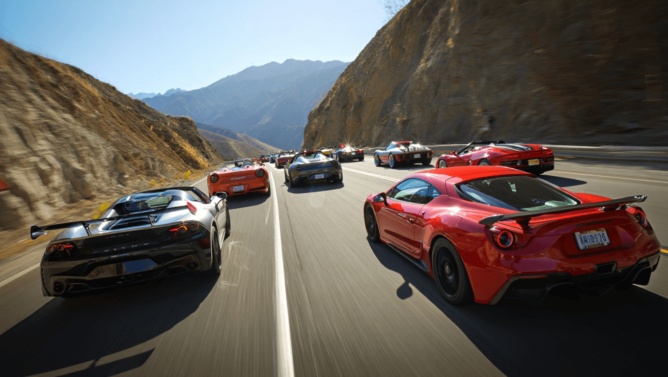 THRILL Republica Living Legends Automotive Rally B2B Networking Arena Event