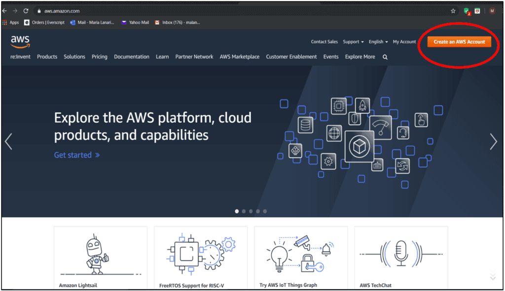 Amazon Web Service (AWS API)