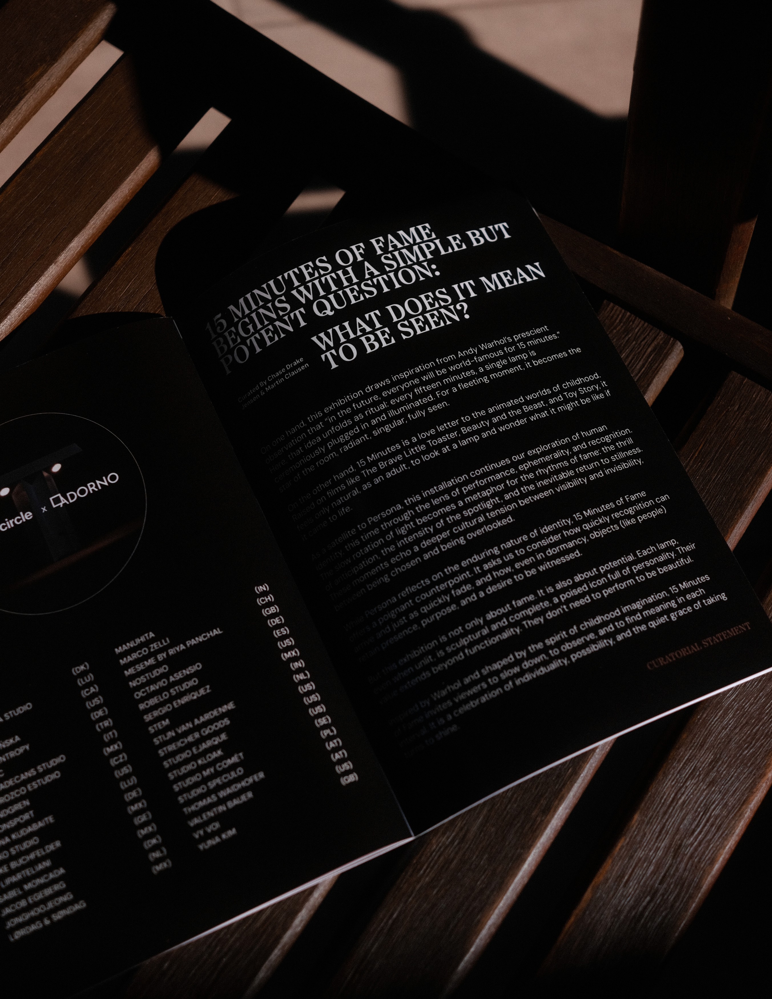 editorial magazine layout design for 3daysofdesign festival copenhagen for adorno design by selina donohoe