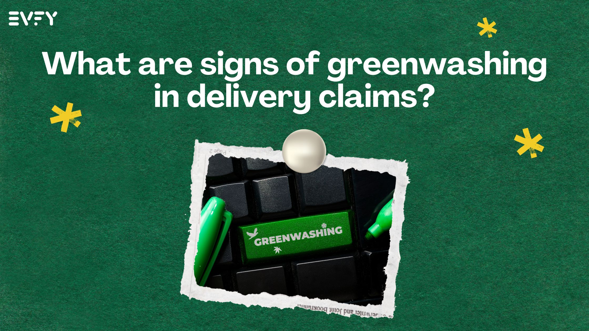 What Are Signs of Greenwashing in Delivery Claims?