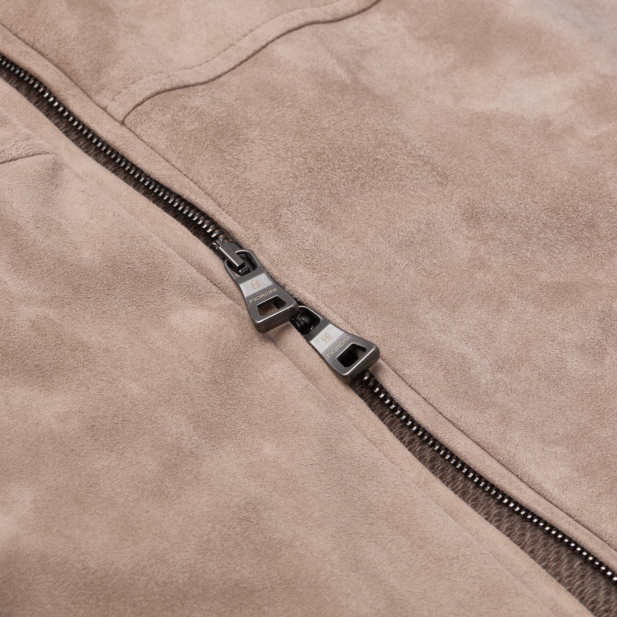 Knitted Bomber with Leather insert - Mandelli UK