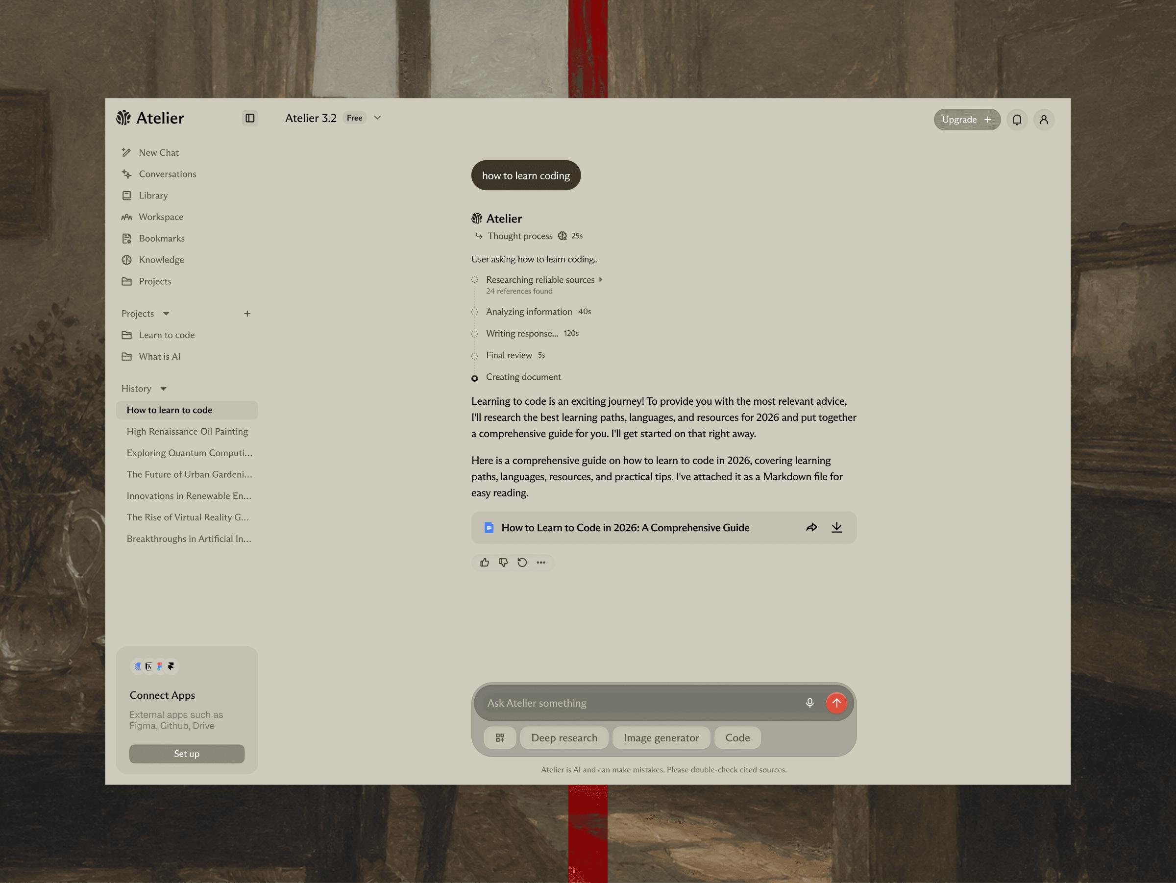 Atelier: Oplossing (ontwerp)