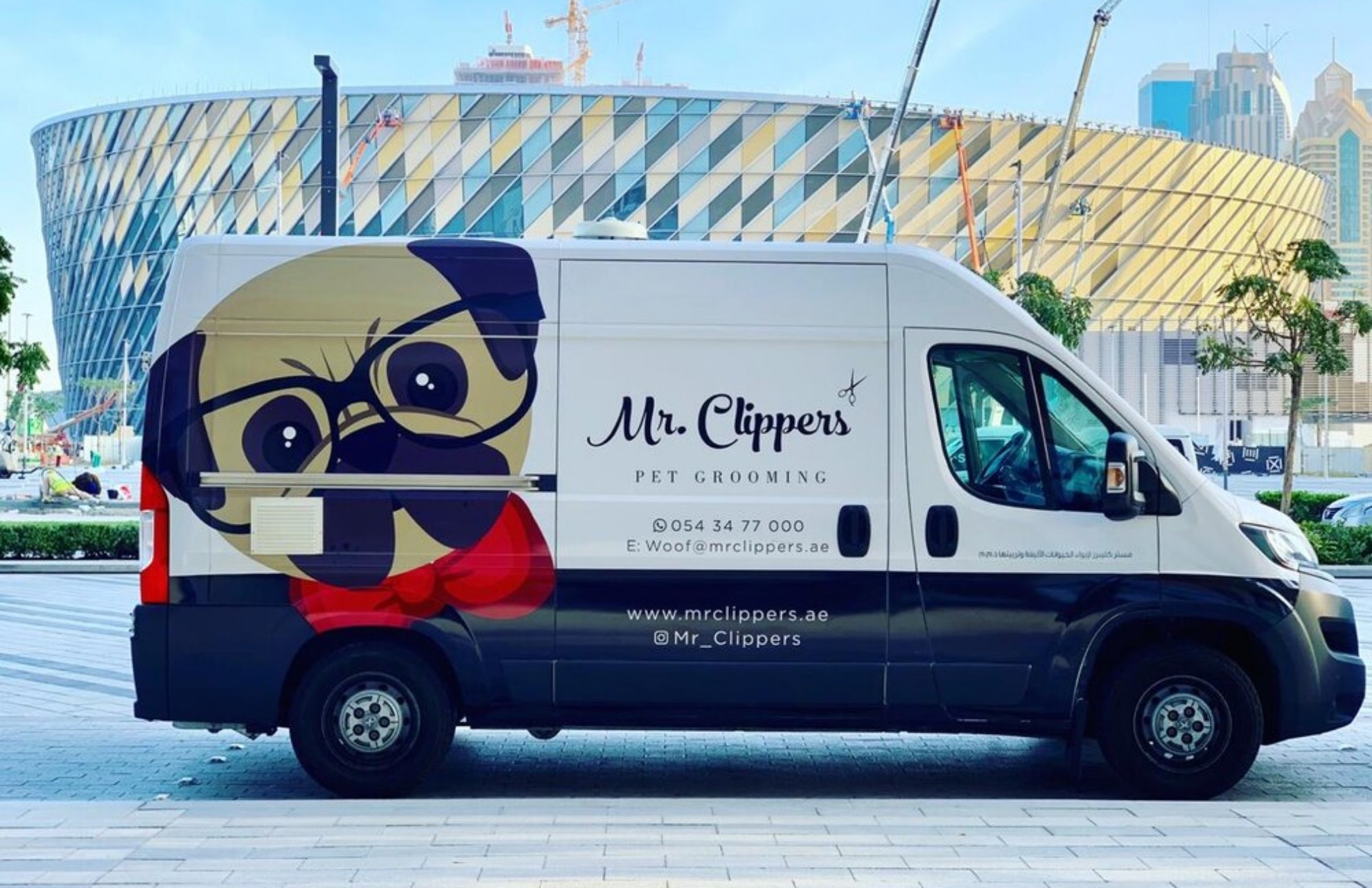 Mr. Clipper Mobile Pet Grooming Van