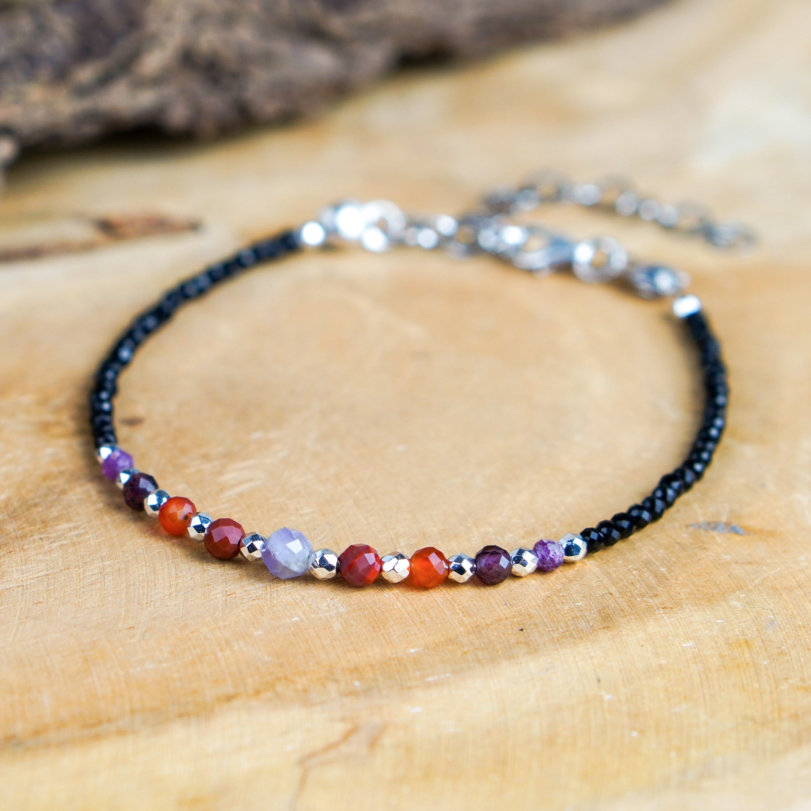 Bransoletka z kamieni naturalnych dla Barana znak zodiaku