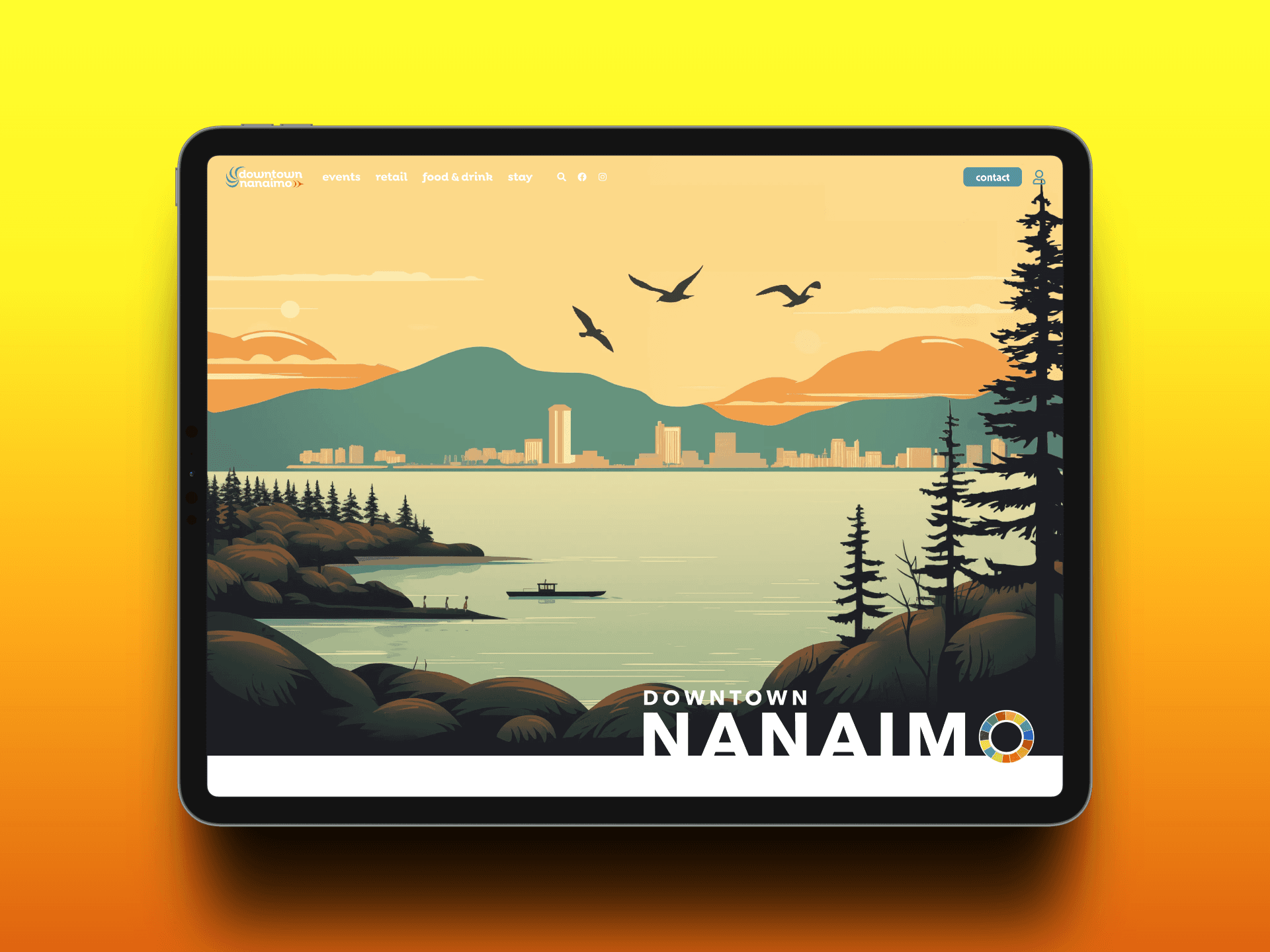 Downtown Nanaimo website Hero Picture