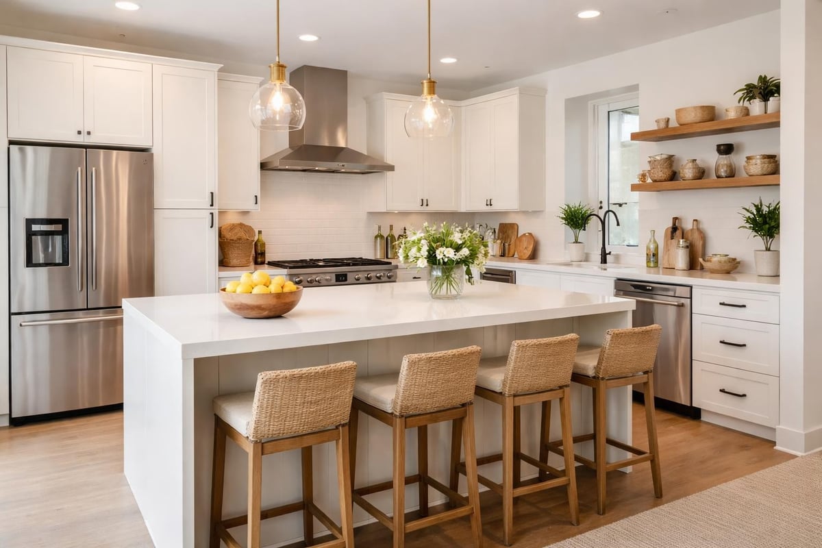 Kitchen staging elements