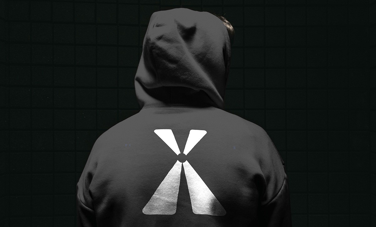 flowkit branded black hoodie