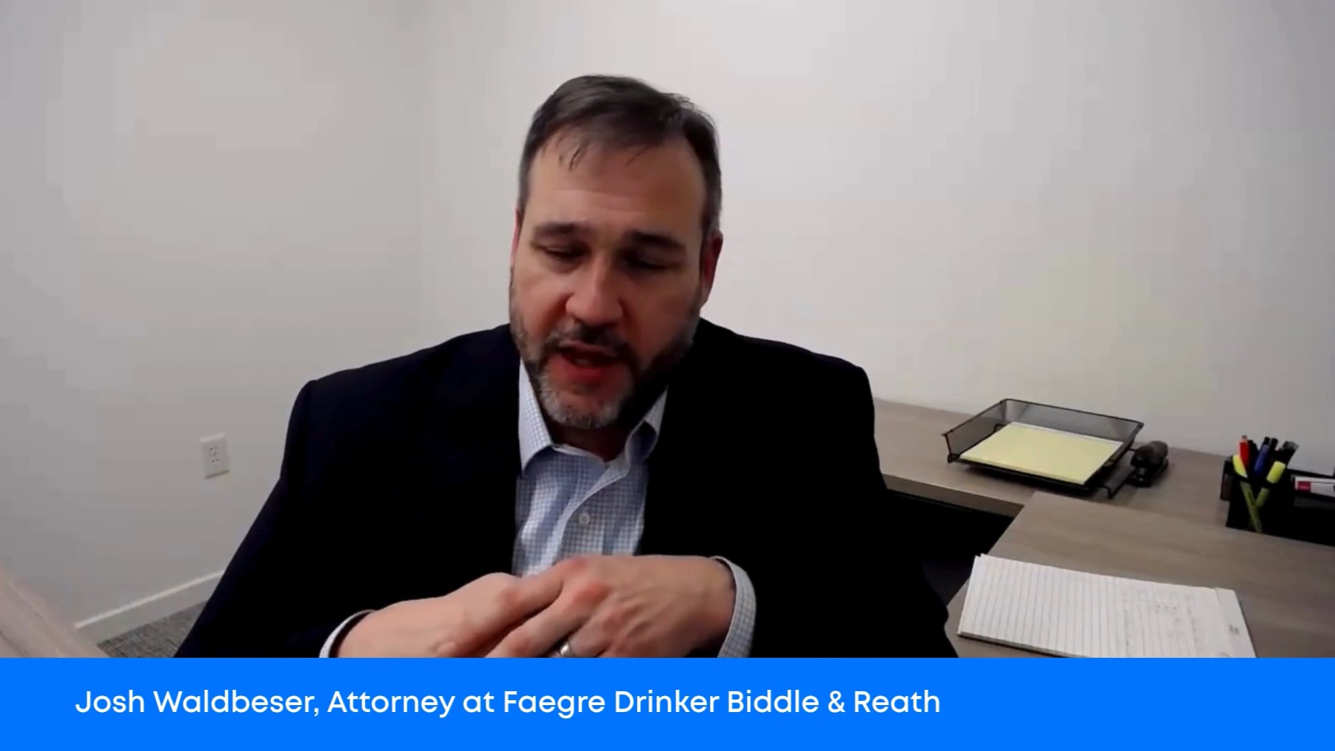 Josh Waldbeser, Attorney at Faegre Drinker Biddle & Reath