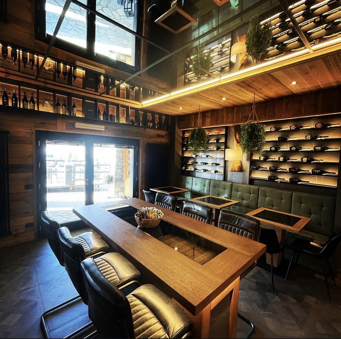 a woman wearing headphone