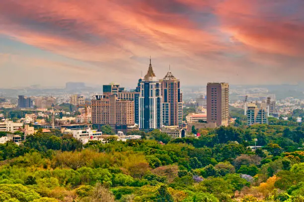 Bengaluru skyline