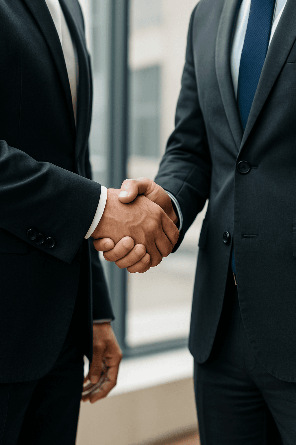 person sitting in a chair in front of a man