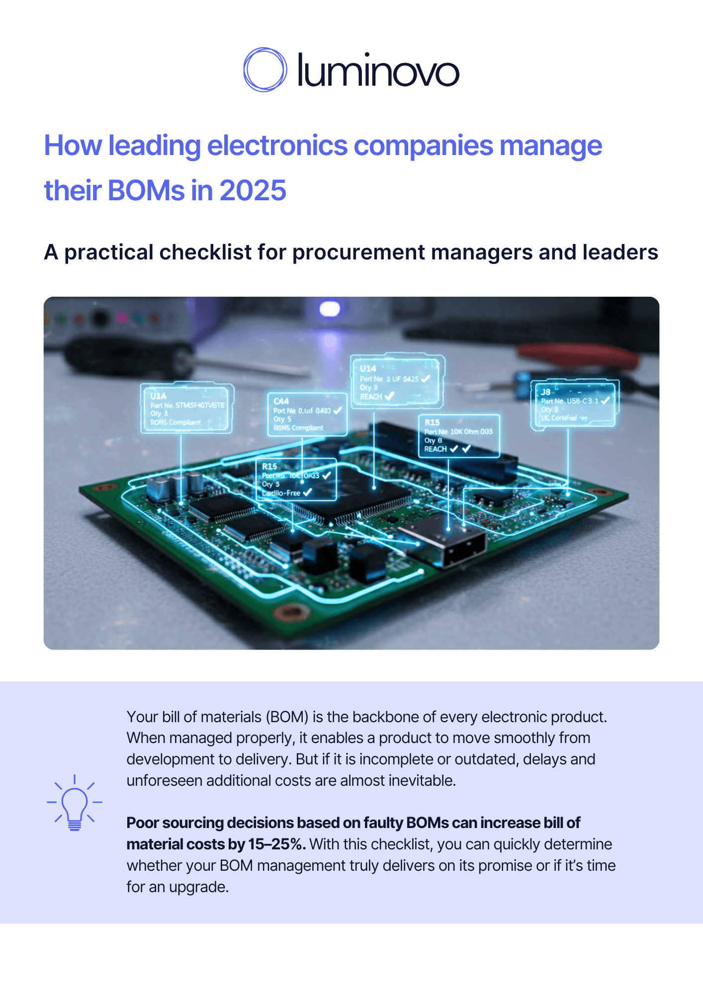 The PCBA obsolescence management checklist