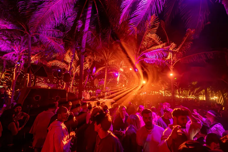 Music and nightlife experience at BE Tulum during Bonding Season 2027 in Tulum, Mexico.