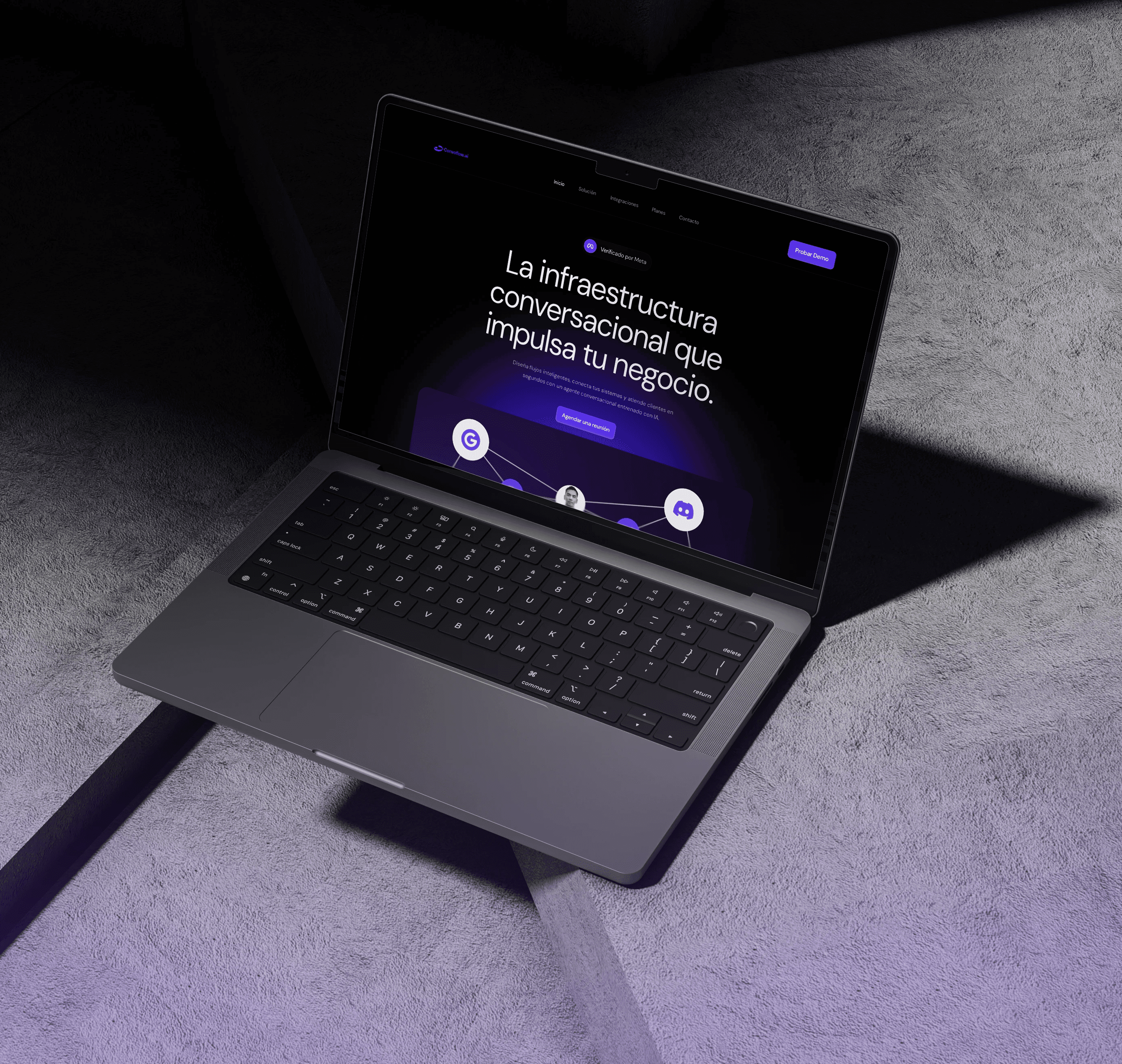 Convoflow landing page