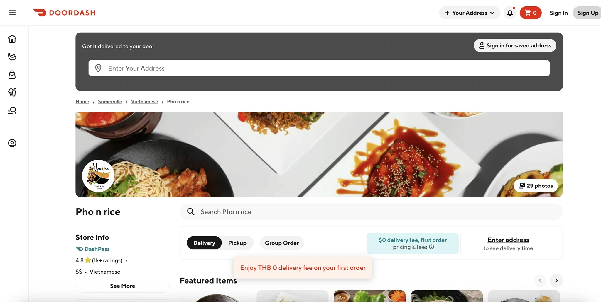 Pho and rice, Wongsakorn Techaboontam, torskaa