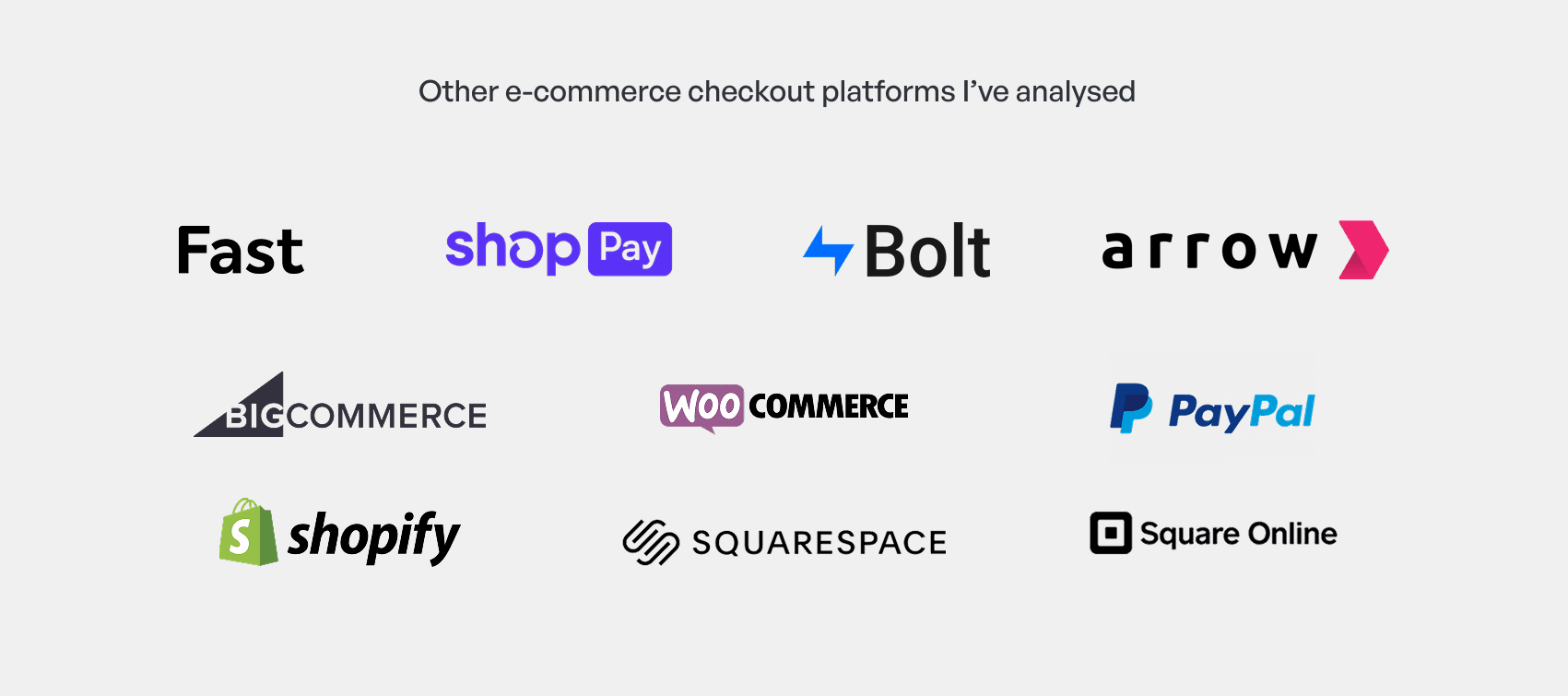 Other e-commerce platform logos