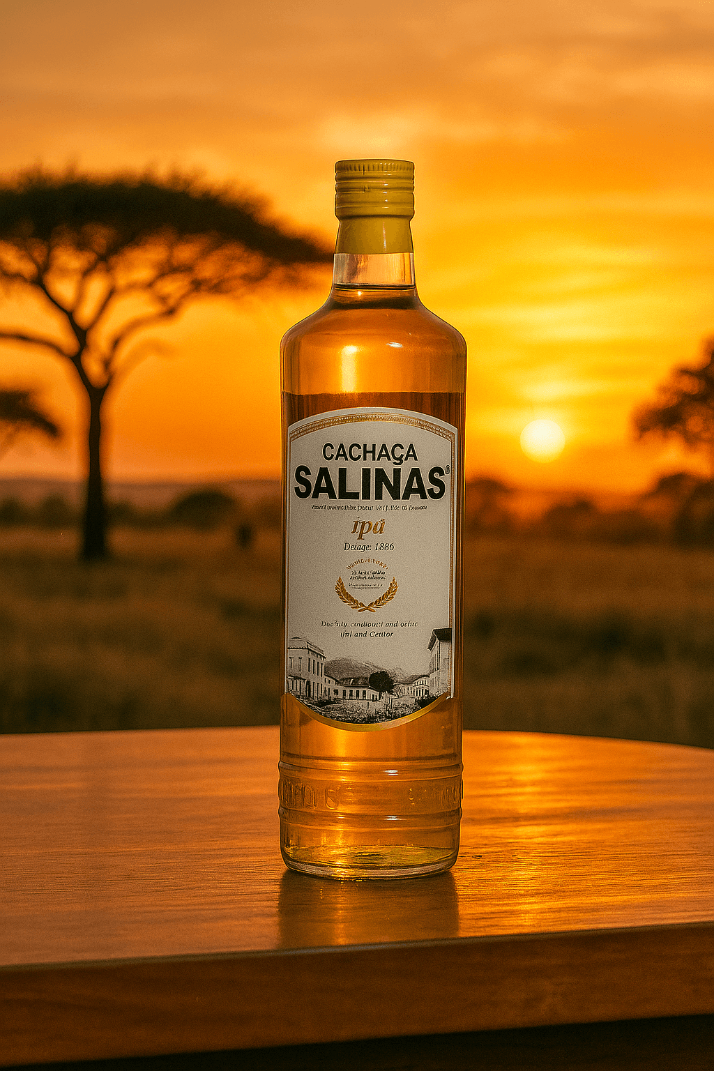 garrafa de salinas