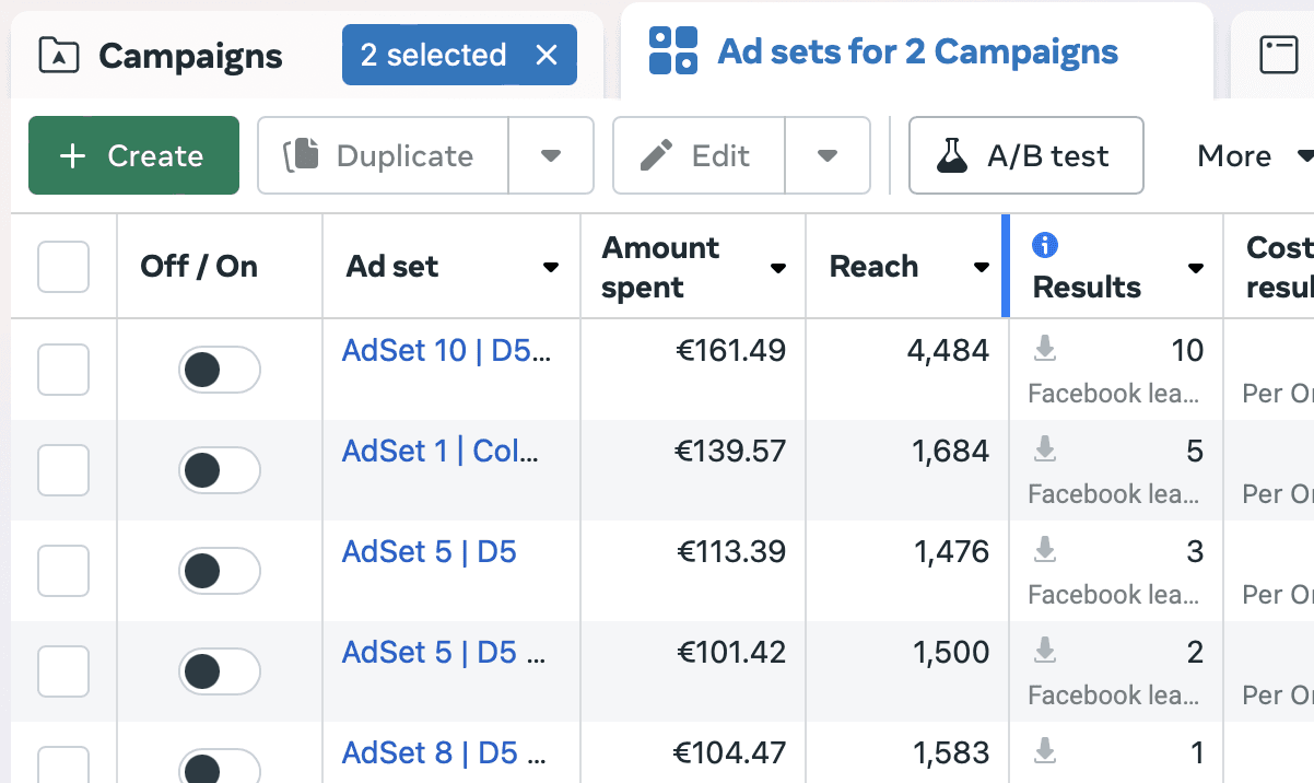 Ad-Manager Tracking Grafik