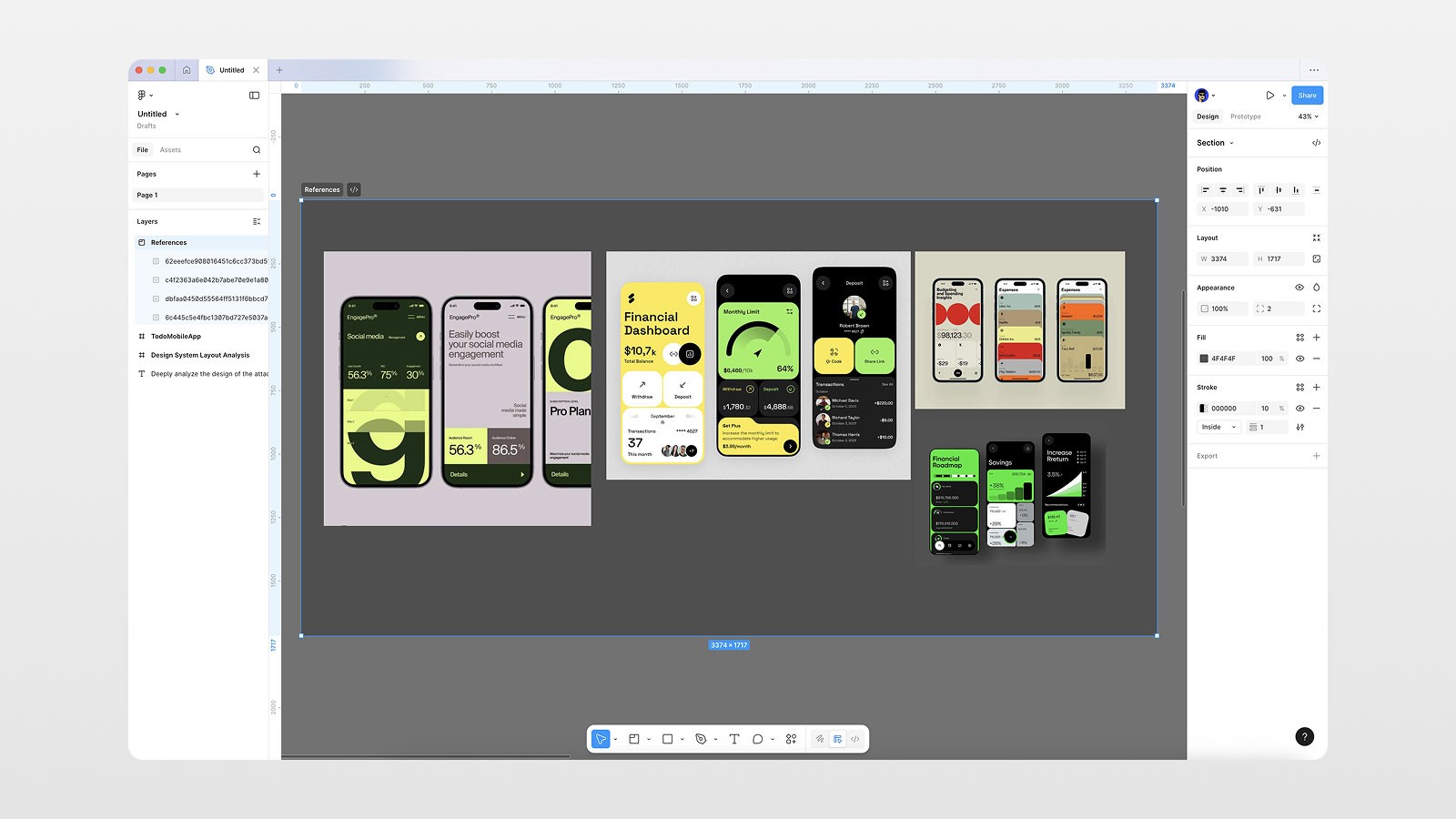 Gathering UI Design Inspiration