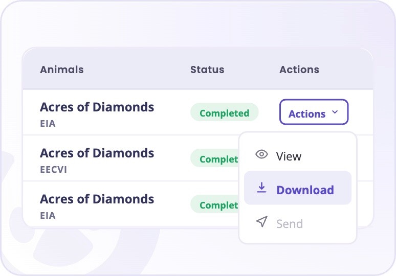 Offline downloads feature screenshot showing certificate saved to device