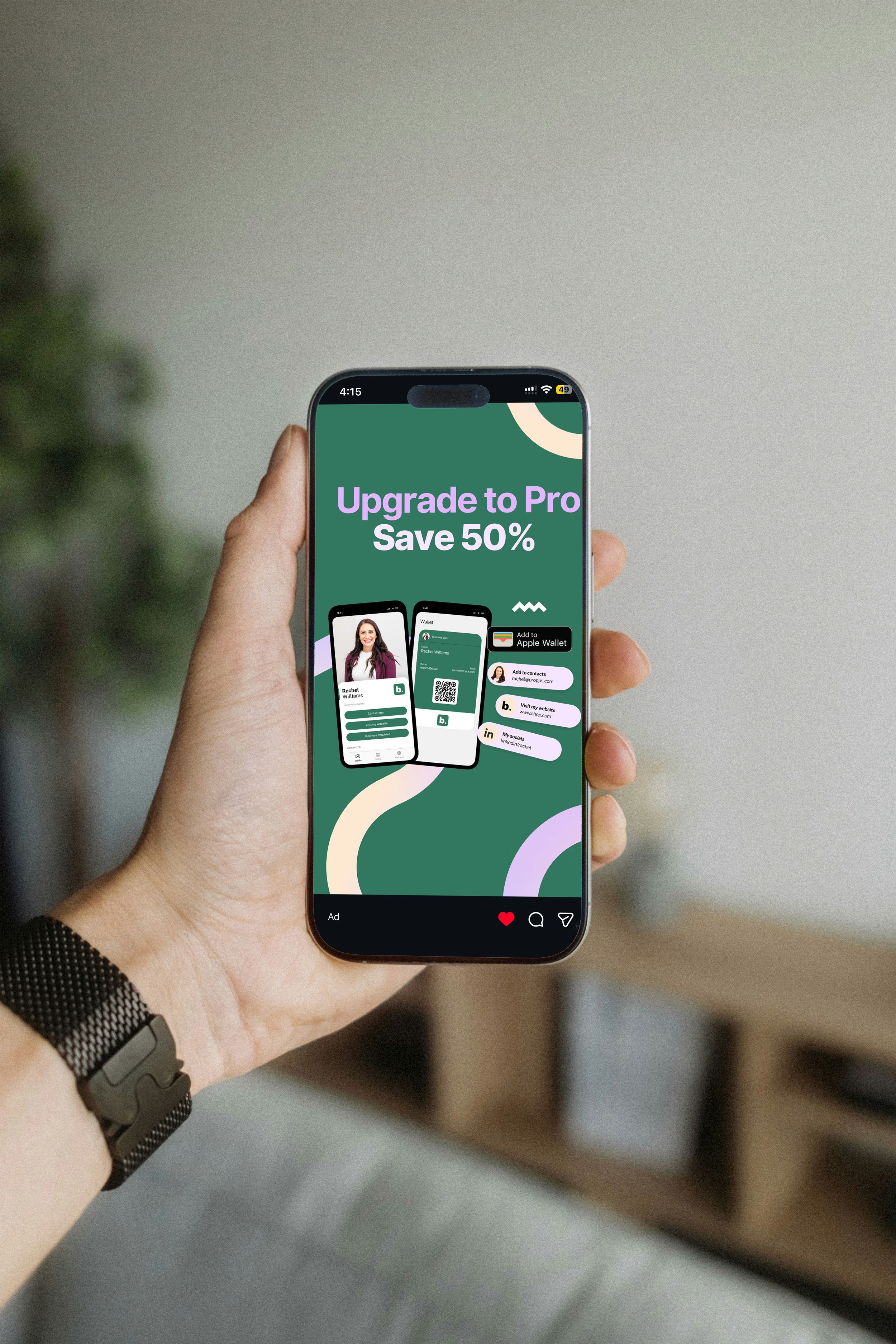 Freckled face illuminated with golden light and red tones