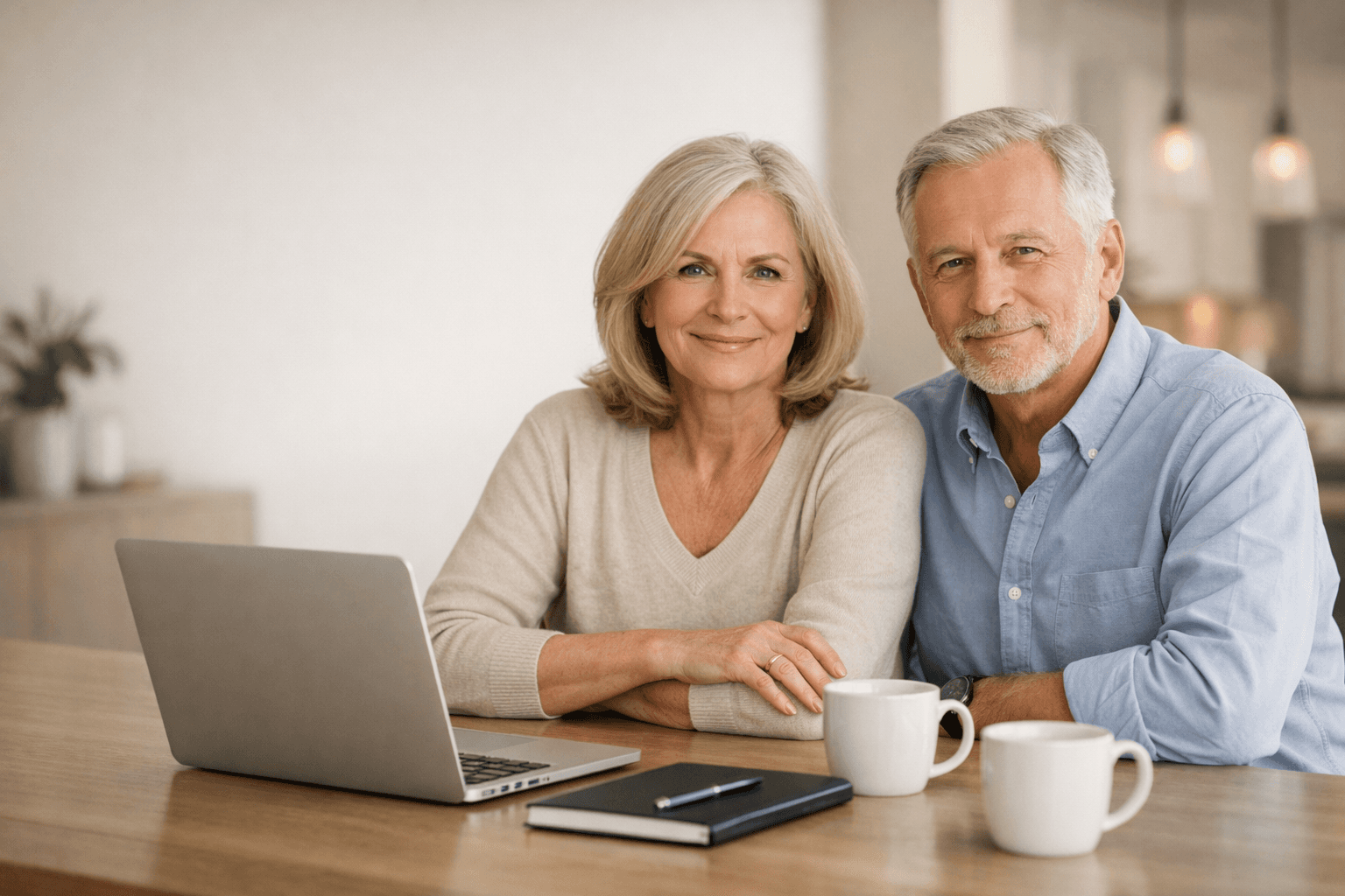 man in blue sweater using macbook pro